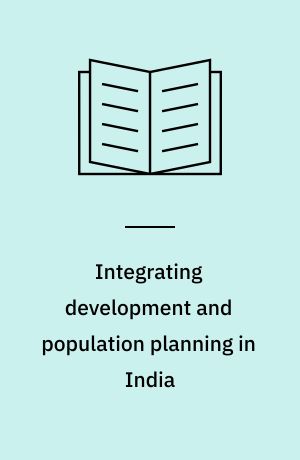 Integrating development and population planning in India