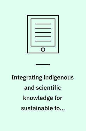 Integrating indigenous and scientific knowledge for sustainable food systems in Africa : the Plug-In principle