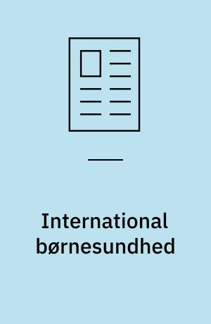 International børnesundhed