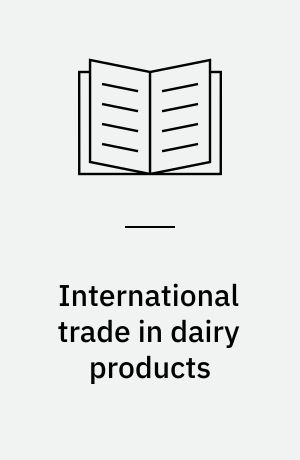 International trade in dairy products