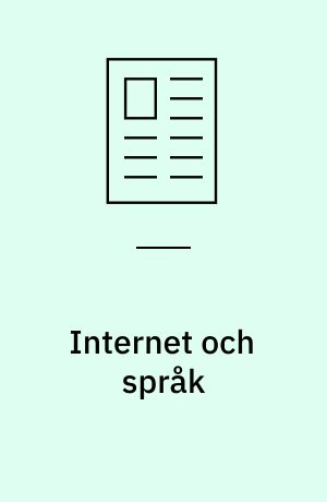 Internet och språk