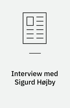 Interview med Sigurd Højby
