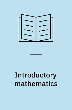 Introductory mathematics : applications and methods