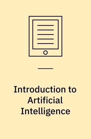 Introduction to artificial intelligence
