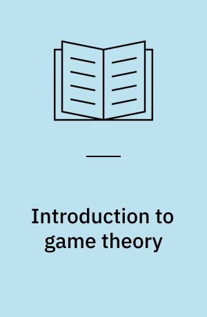 Introduction to game theory