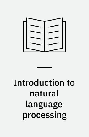 Introduction to natural language processing