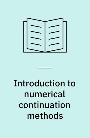 Introduction to numerical continuation methods