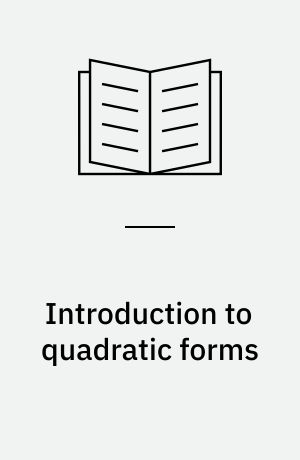 Introduction to quadratic forms