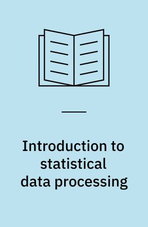 Introduction to statistical data processing