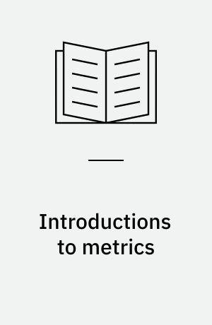 Introductions to metrics : The theory of verse