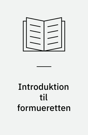 Introduktion til formueretten