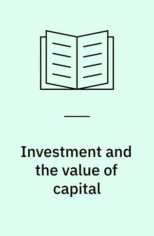 Investment and the value of capital