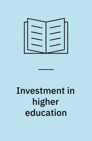Investment in higher education