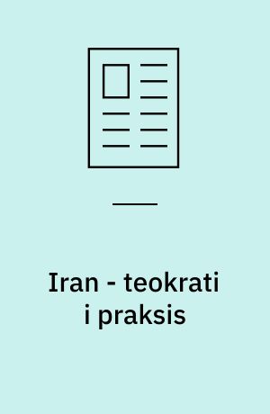 Iran - teokrati i praksis