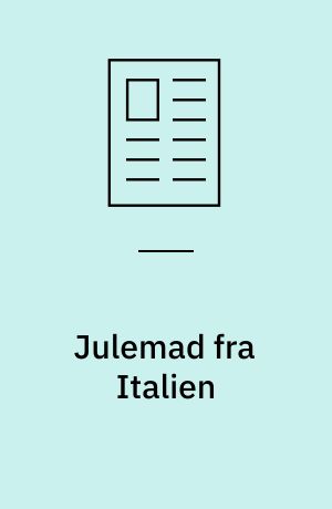Julemad fra Italien
