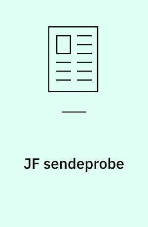 JF sendeprobe