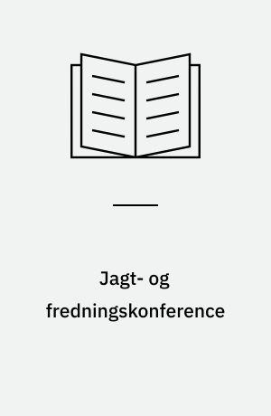 Jagt- og fredningskonference : Bergen, den 14. oktober 1966