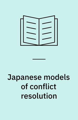 Japanese models of conflict resolution af S.N. Eisenstadt, Eyal