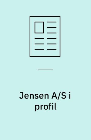 Jensen A/S i profil