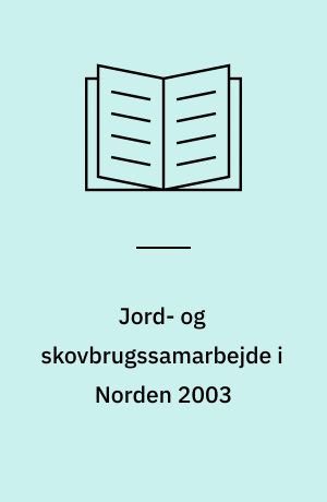 Jord- og skovbrugssamarbejde i Norden 2003