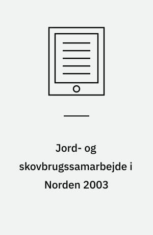 Jord- og skovbrugssamarbejde i Norden 2003