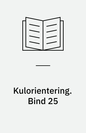 Kulorientering : delrapport, Energiministeriets forskningsprogram: Kulforbrænding - kulklassifikation. Bind 25