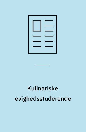 Kulinariske evighedsstuderende
