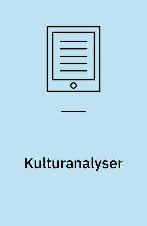 Kulturanalyser