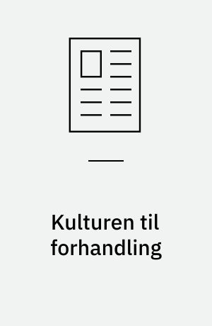 Kulturen til forhandling