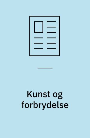Kunst og forbrydelse