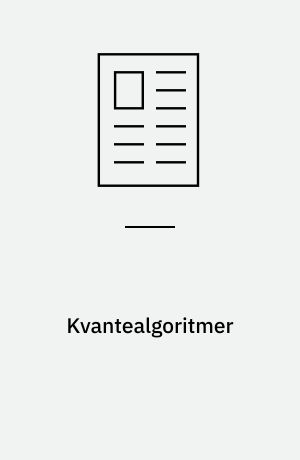 Kvantealgoritmer