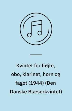 Kvintet for fløjte, obo, klarinet, horn og fagot (1944)