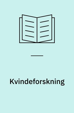 Kvindeforskning