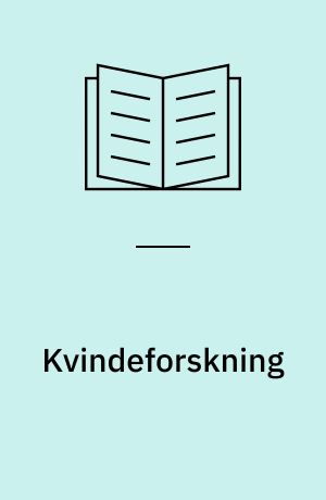 Kvindeforskning