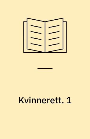 Kvinnerett. 1