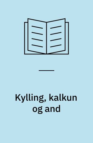 Kylling, kalkun og and