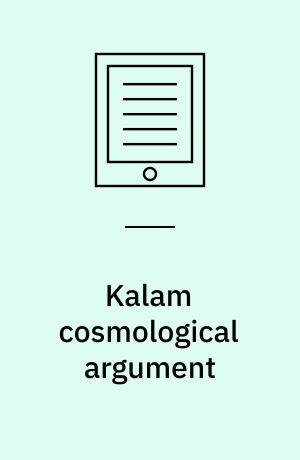 Kalam cosmological argument