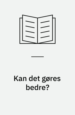 Kan det gøres bedre? : lineær programmering med Derive