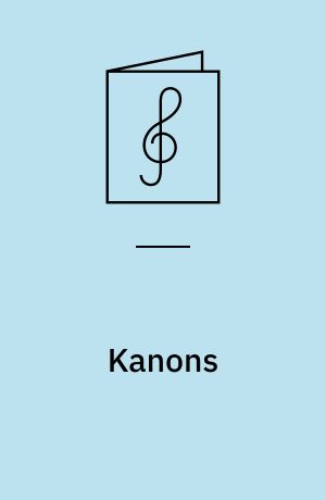 Kanons : for 2 sopranblokfløjter