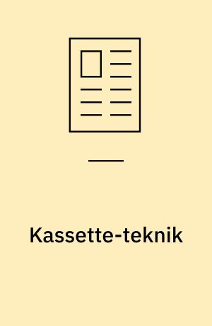 Kassette-teknik