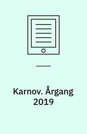 Karnov : leje- og boliglove med stikordsregistre. Årgang 2019