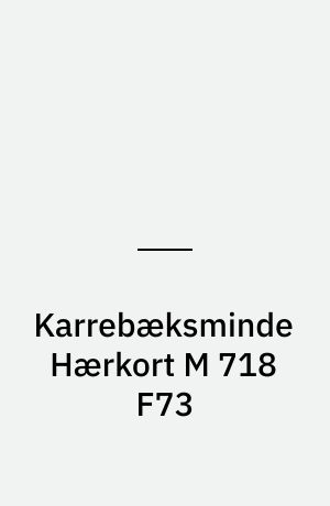 Karrebæksminde Hærkort M 718 F73 : Danmark 1:50 000 (2 cm)