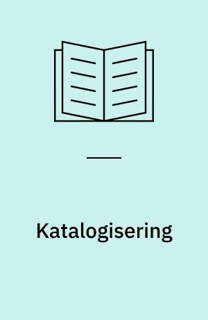 Katalogisering