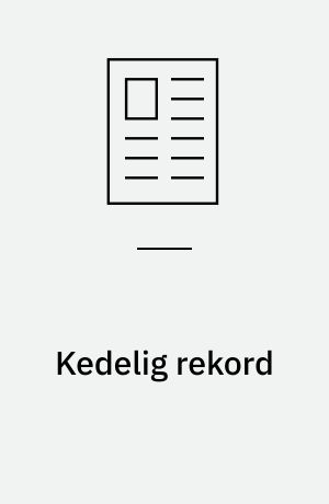 Kedelig rekord
