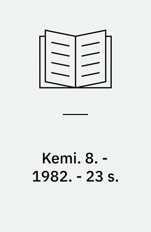 Kemi : lærervejledning. 8. - 1982. - 23 s. : ill.