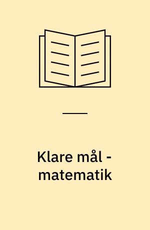 Klare mål - matematik