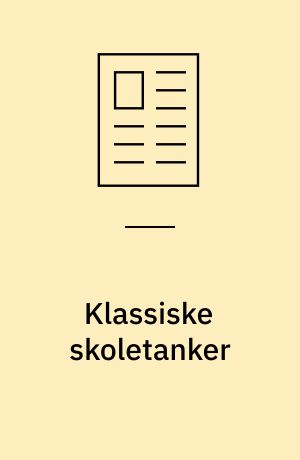 Klassiske skoletanker