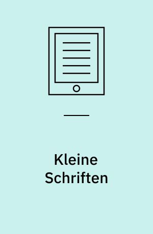 Kleine Schriften
