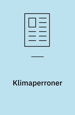 Klimaperroner : sådan skabes der synergi mellem skybrudshåndtering, busprojekter og miljø i tæt, bymæssig bebyggelse