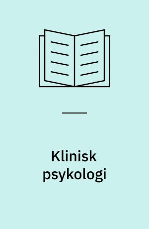 Klinisk psykologi